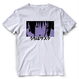 Camiseta Sasuke Eyes Roxa T- Shirt