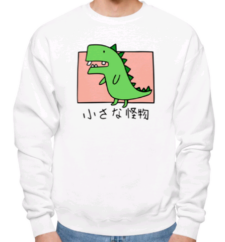 Moletom Kawaii Dino Unissex